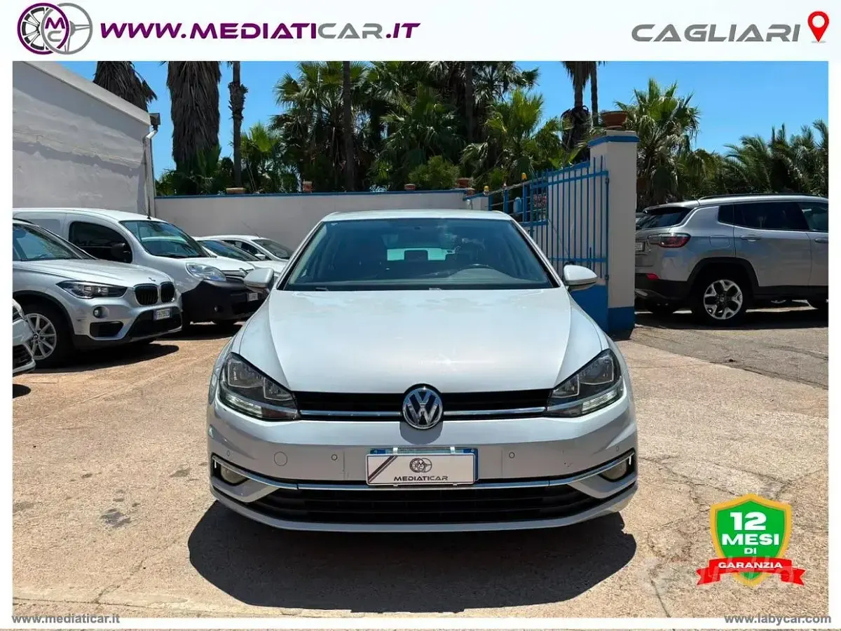 Usata VW Golf VII Business 116 CV (85 kW) 2017 Bianco Berlina