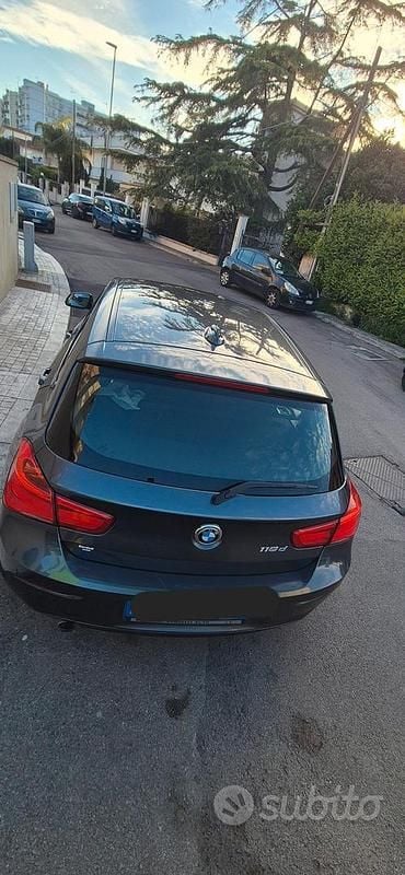 Usata BMW 116 116 CV (85 kW) 2018 Grigio Utilitaria