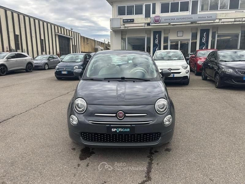 Usata Fiat 500C Lounge 69 CV (50 kW) 2020 Grigio Cabrio