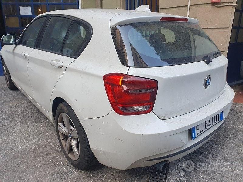 Usata BMW 118 M Sport 143 CV (105 kW) 2012 Bianco Utilitaria