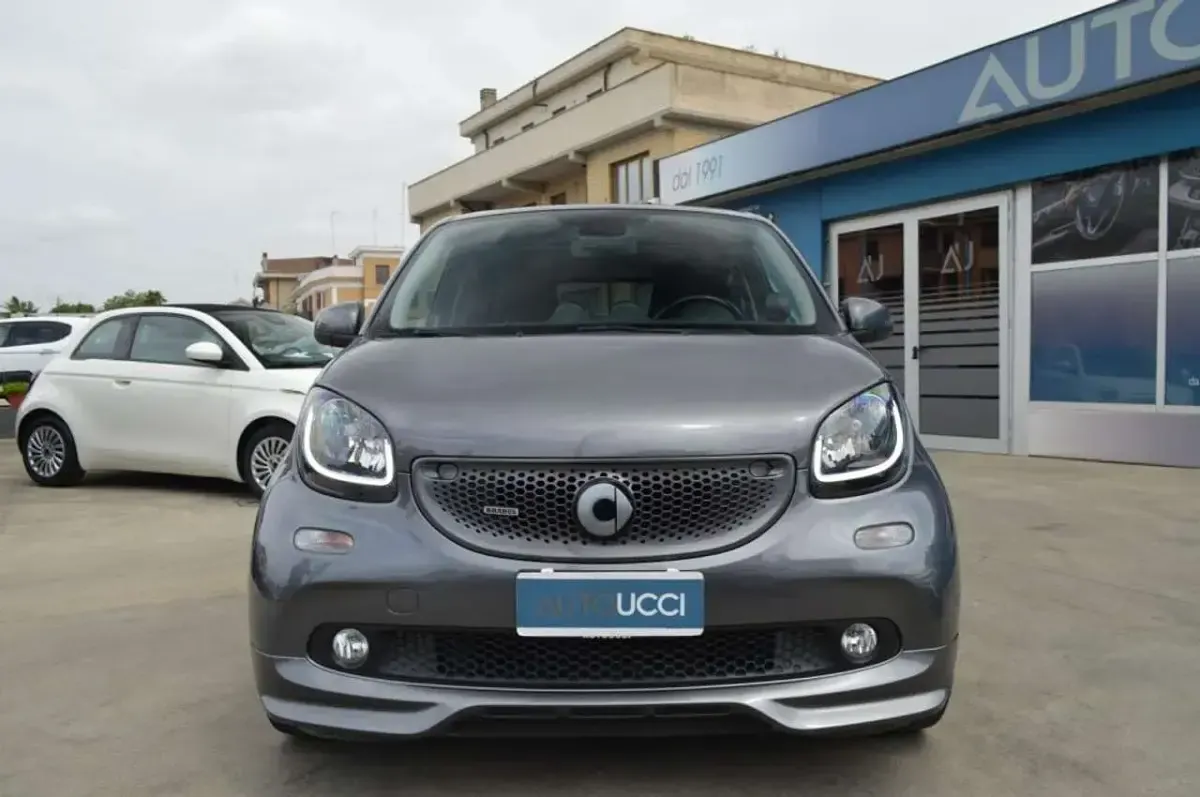 Usata Smart ForFour Brabus 90 CV (66 kW) 2017 Graphite grey/tr. graphite Utilitaria