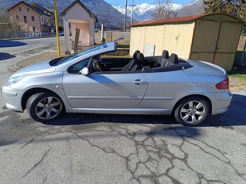 Usata Peugeot 307 CC 109 CV (80 kW) 2006 Argento Cabrio