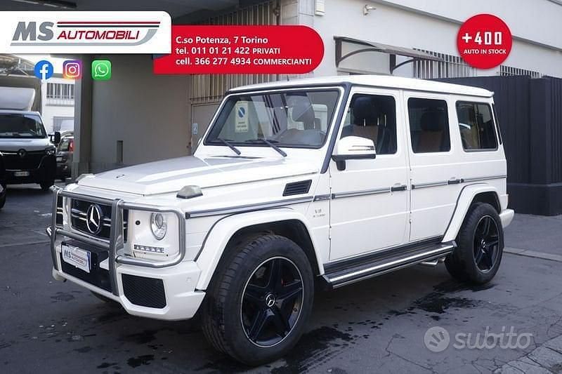 Usata Mercedes G63 AMG AMG 544 CV (400 kW) 2013 Bianco SUV