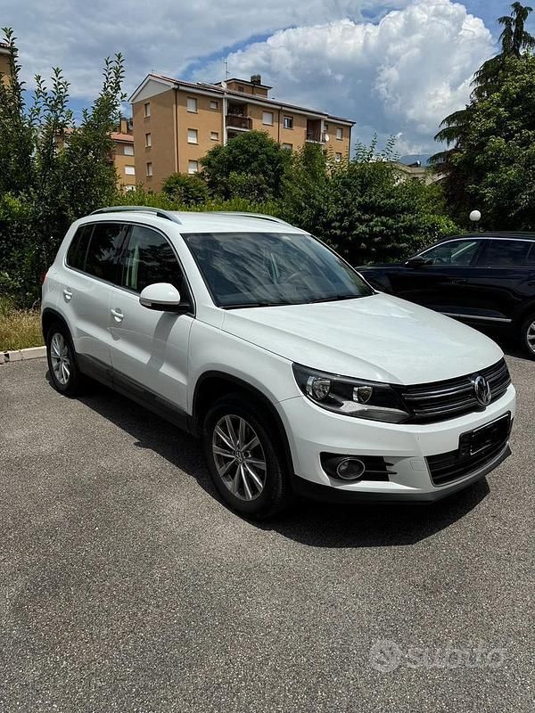 Usata VW Tiguan Sportline 140 CV (102 kW) 2014 Bianco SUV