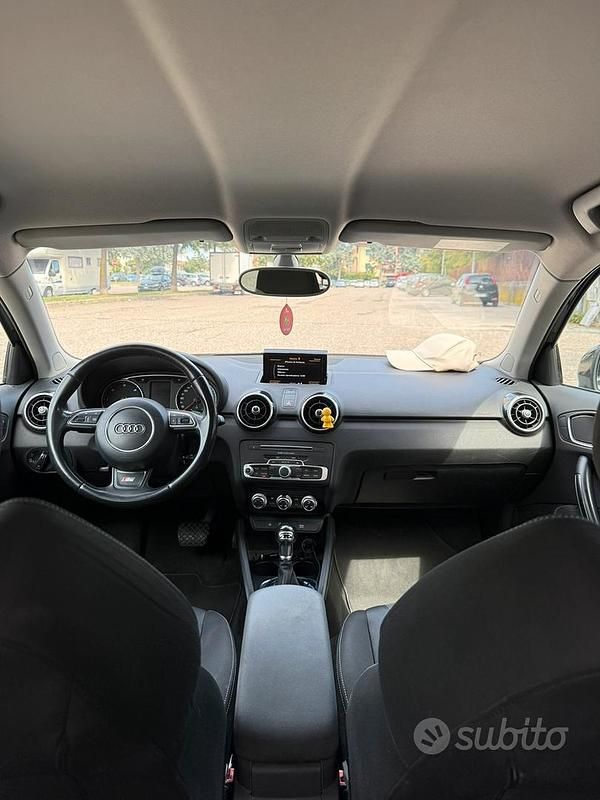 Usata Audi A1 S-Line 116 CV (85 kW) 2015 Nero Utilitaria