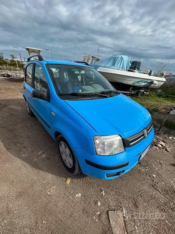 Usata Fiat Panda 2007 Blu Utilitaria