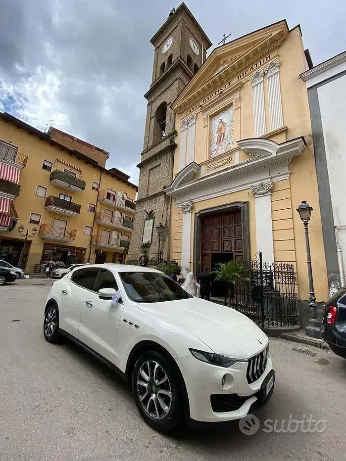 Usata Maserati Levante GranLusso 250 CV (183 kW) 2017 Bianco SUV