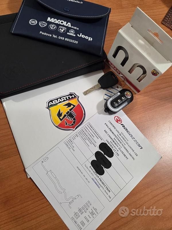 Usata Abarth 595 145 CV (106 kW) 2019 Grigio Berlina