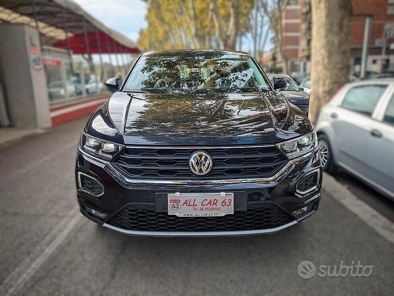 Usata VW T-Roc 116 CV (85 kW) 2019 Nero SUV