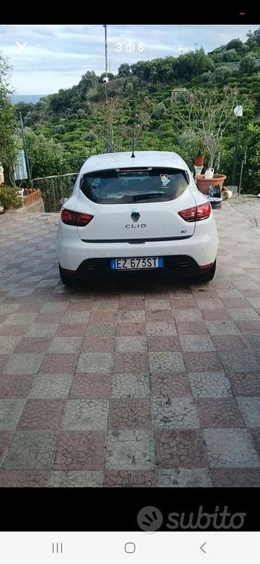 Usata Renault Clio IV 78 CV (57 kW) 2015 Bianco Berlina