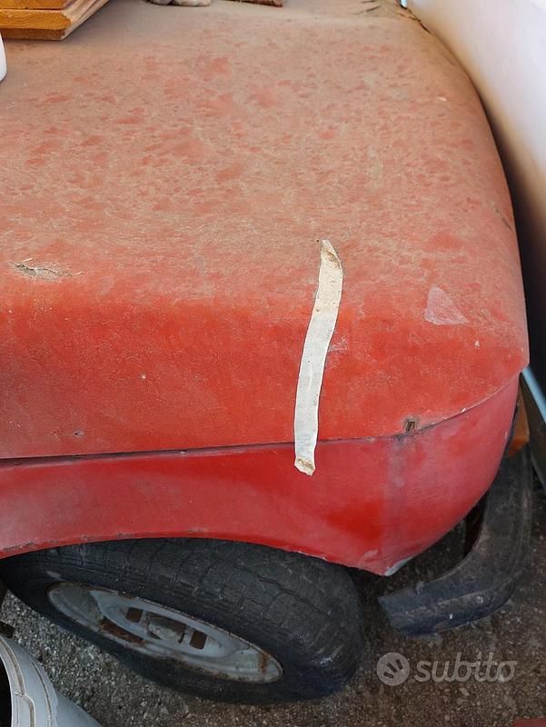 Usata Fiat 126 24 CV (17 kW) 1980 Rosso Utilitaria