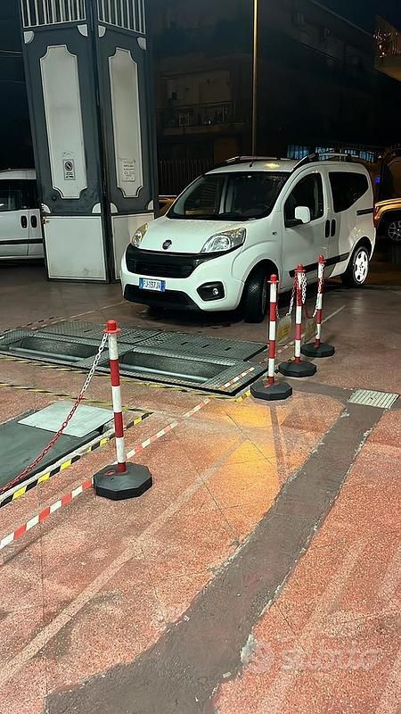 Usata Fiat Qubo Trekking 80 CV (58 kW) 2017 Bianco Monovolume