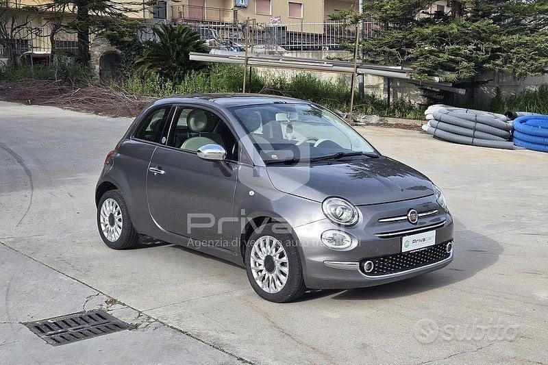 Usata Fiat 500 Mirror 95 CV (69 kW) 2018 Grigio Utilitaria