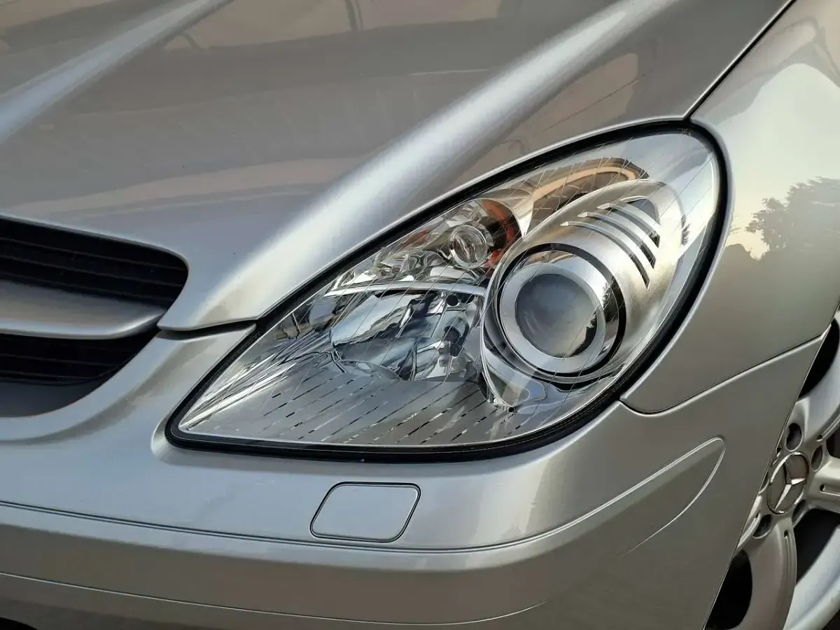 Usata Mercedes SLK350 272 CV (200 kW) 2004 Argento Cabrio