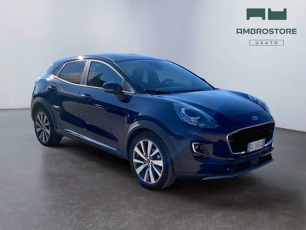 Usata Ford Puma Titanium X 125 CV (91 kW) 2022 Blue blazer SUV
