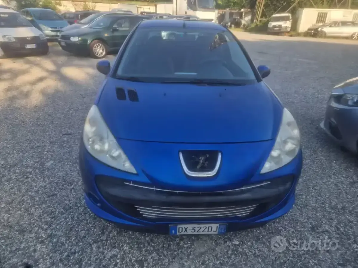 Usata Peugeot 206 60 CV (44 kW) 2009 Blu Berlina
