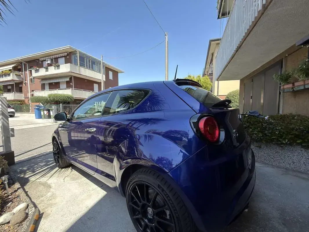Usata Alfa Romeo MiTo Progression 79 CV (58 kW) 2016 Blu/azzurro Utilitaria