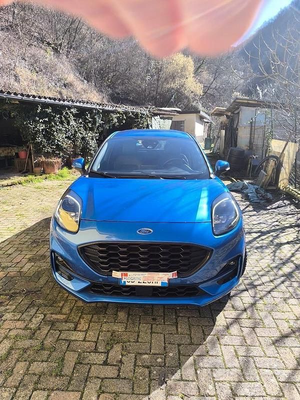 Usata Ford Puma ST-Line 120 CV (88 kW) 2020 Blu SUV