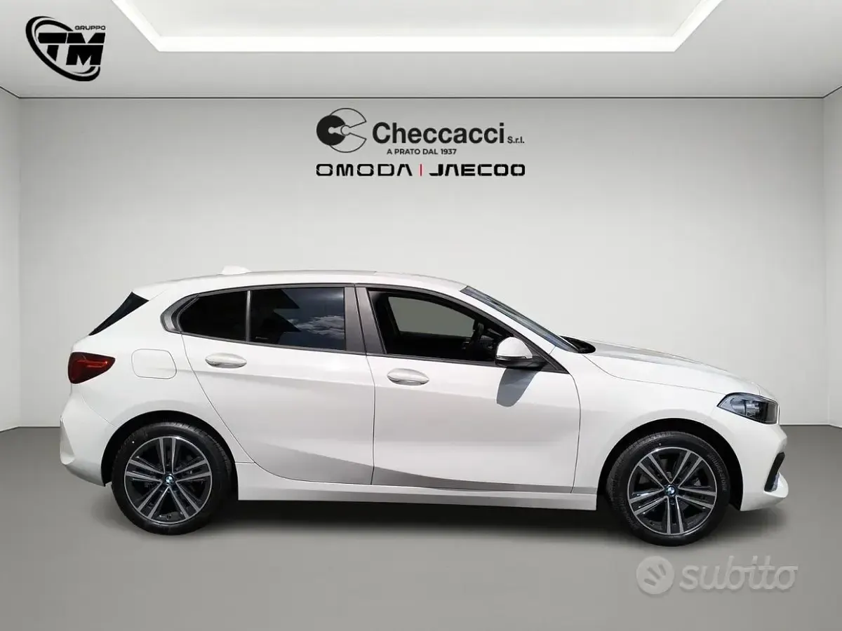 Usata BMW 116 Advantage 109 CV (80 kW) 2022 Bianco Utilitaria