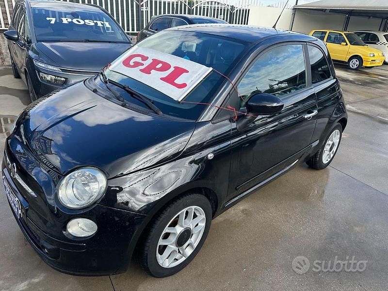 Usata Fiat 500 Sport 69 CV (50 kW) 2007 Nero Utilitaria