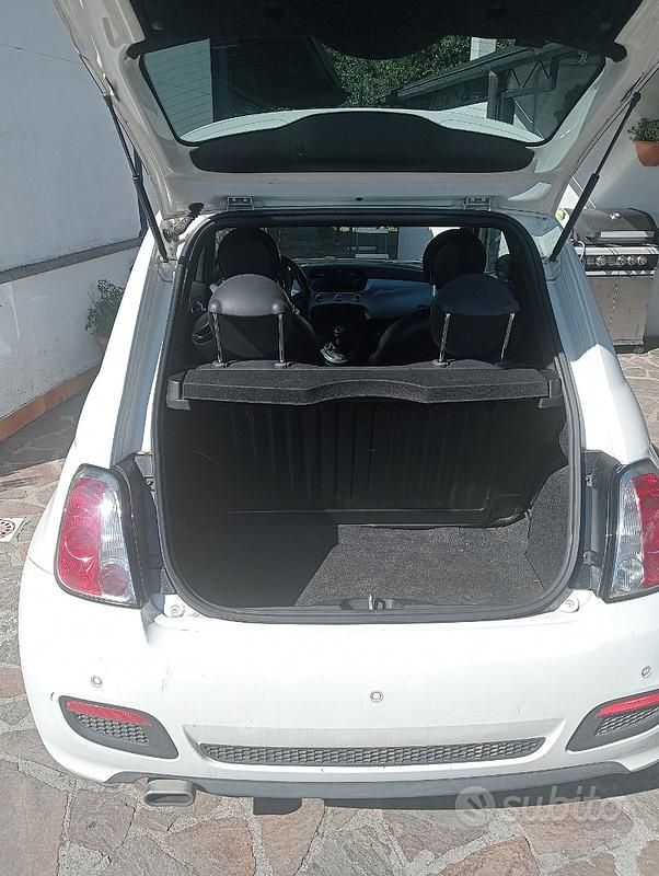 Usata Fiat 500 95 CV (69 kW) 2015 Bianco Utilitaria