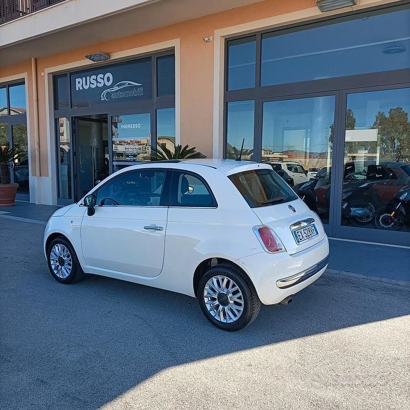 Usata Fiat 500 Lounge 69 CV (50 kW) 2014 Bianco Berlina