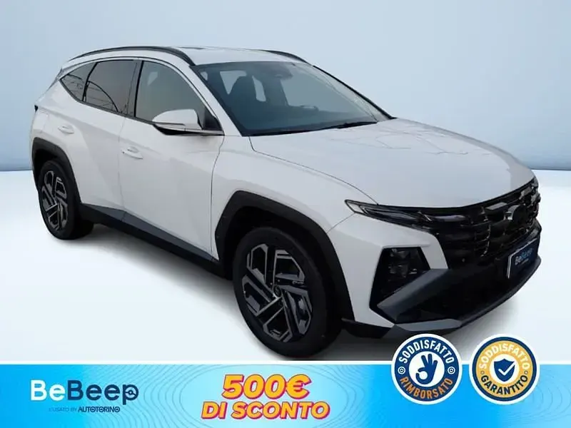 Nuova Hyundai Tucson 252 CV (185 kW) 2025 Bianco pastello SUV