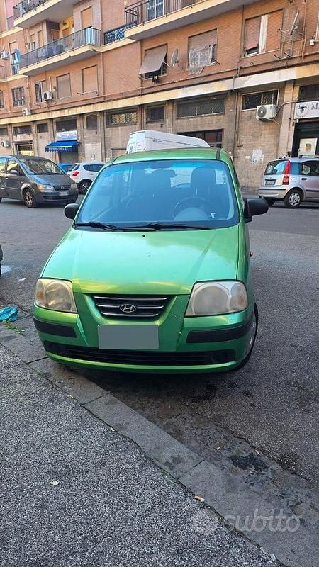 Usata Hyundai Atos 59 CV (43 kW) 2004 Verde Utilitaria