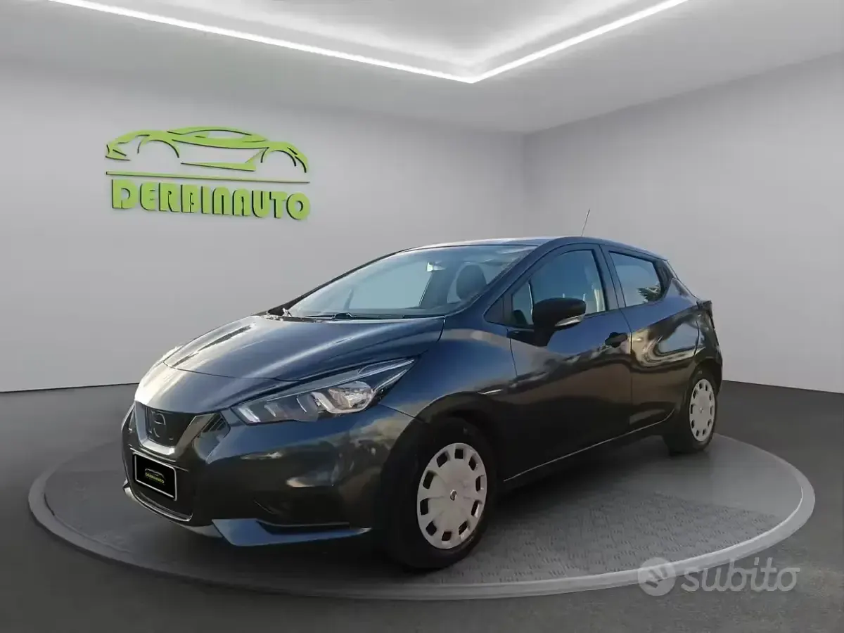 Usata Nissan Micra Acenta 75 CV (55 kW) 2020 Grigio Utilitaria