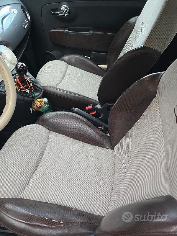 Usata Fiat 500 95 CV (69 kW) 2011 Grigio Utilitaria