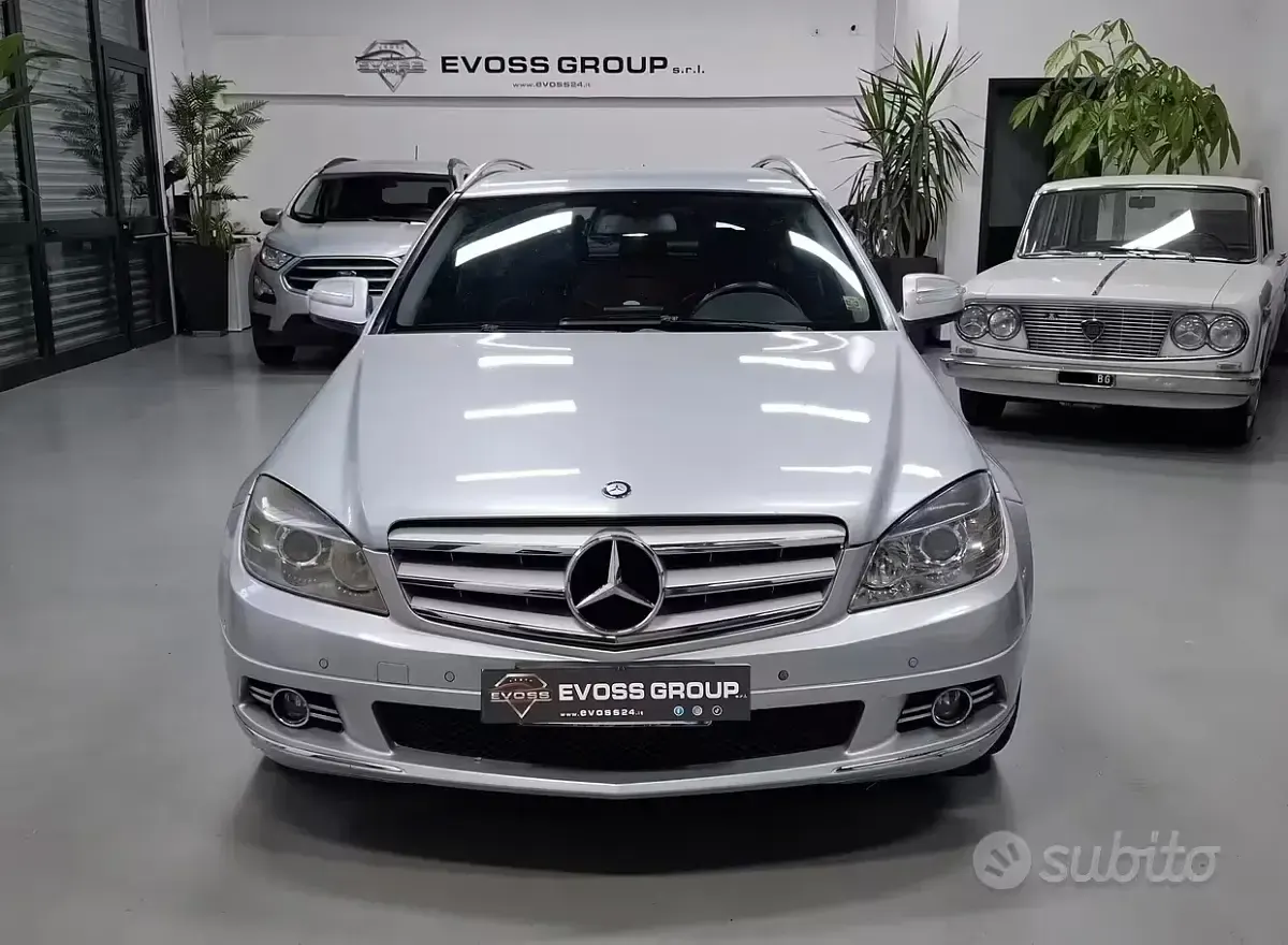 Usata Mercedes C220 Avantgarde 170 CV (125 kW) 2008 Grigio Station wagon