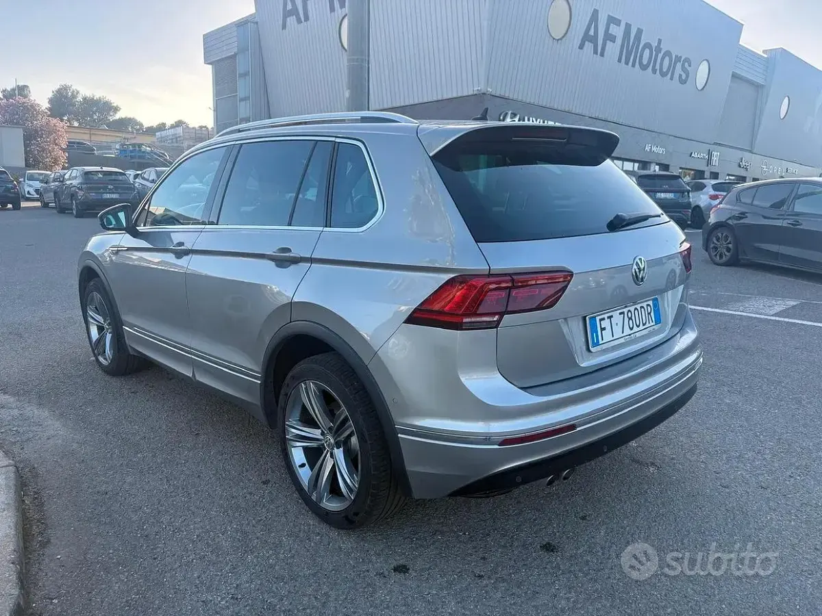 Usata VW Tiguan Advance 150 CV (110 kW) 2018 Grigio SUV