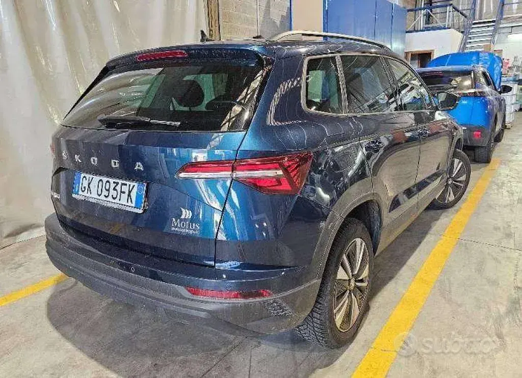 Usata Skoda Karoq Executive 116 CV (85 kW) 2022 Blu/azzurro SUV