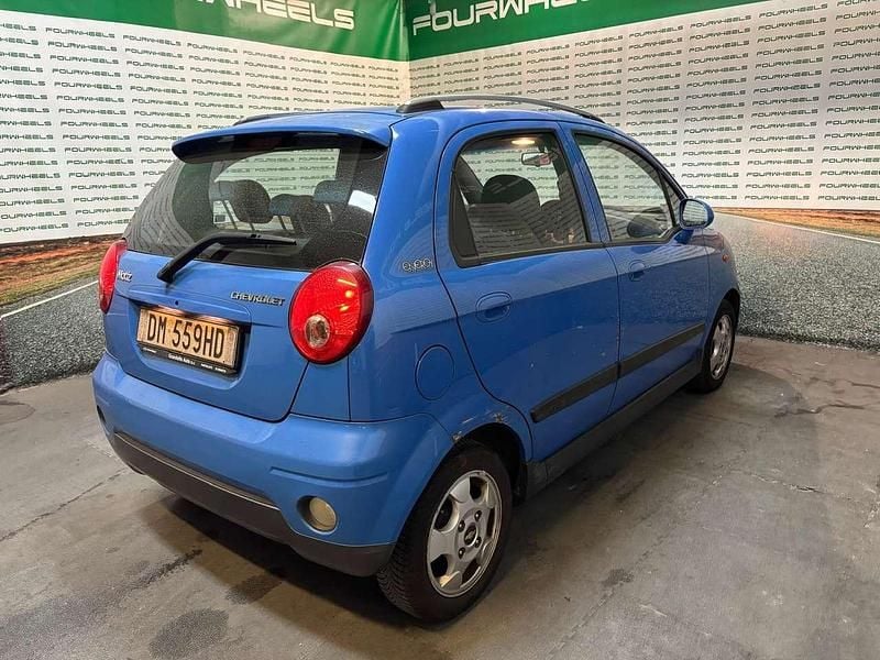 Usata Chevrolet Matiz SX 67 CV (49 kW) 2008 Blu/azzurro Utilitaria