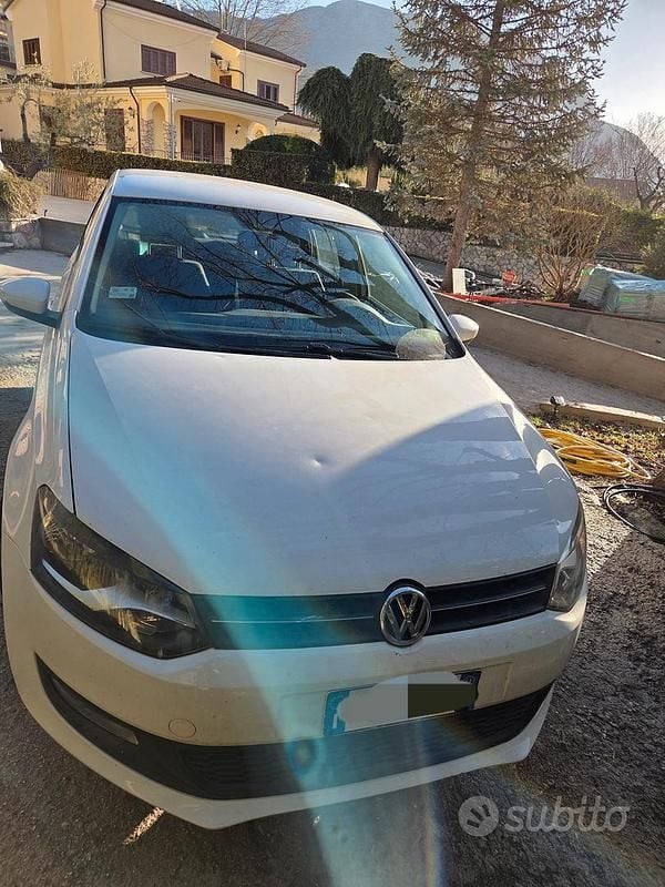 Usata VW Polo 85 CV (62 kW) 2011 Bianco Berlina