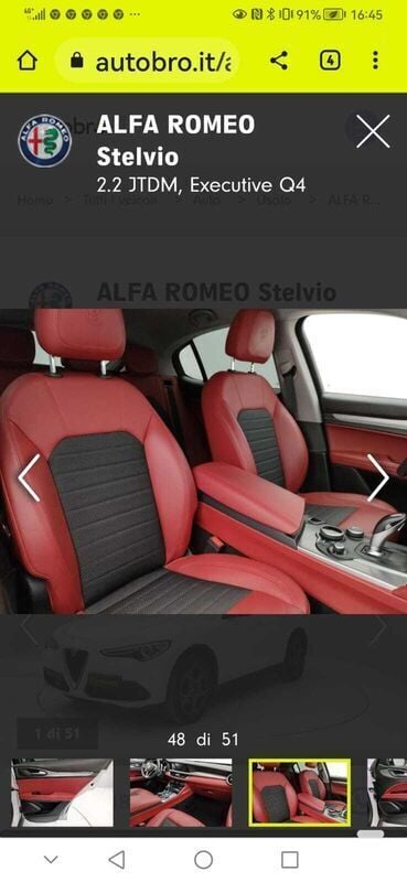 Usato 2018 Alfa Romeo Stelvio 2.1 Diesel 179 CV (25.000 €)