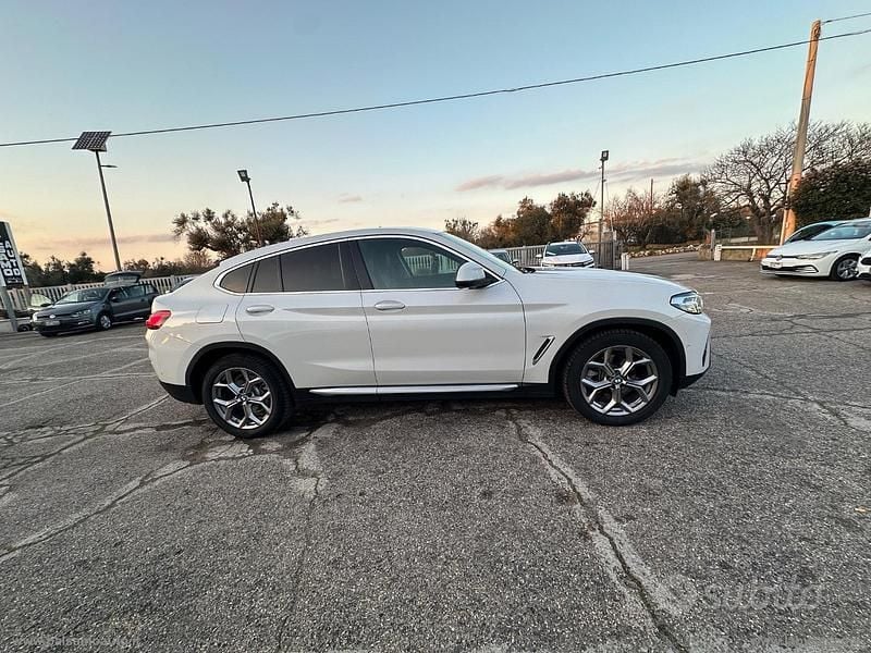 Usata BMW X4 Sport Line 190 CV (139 kW) 2021 Bianco SUV
