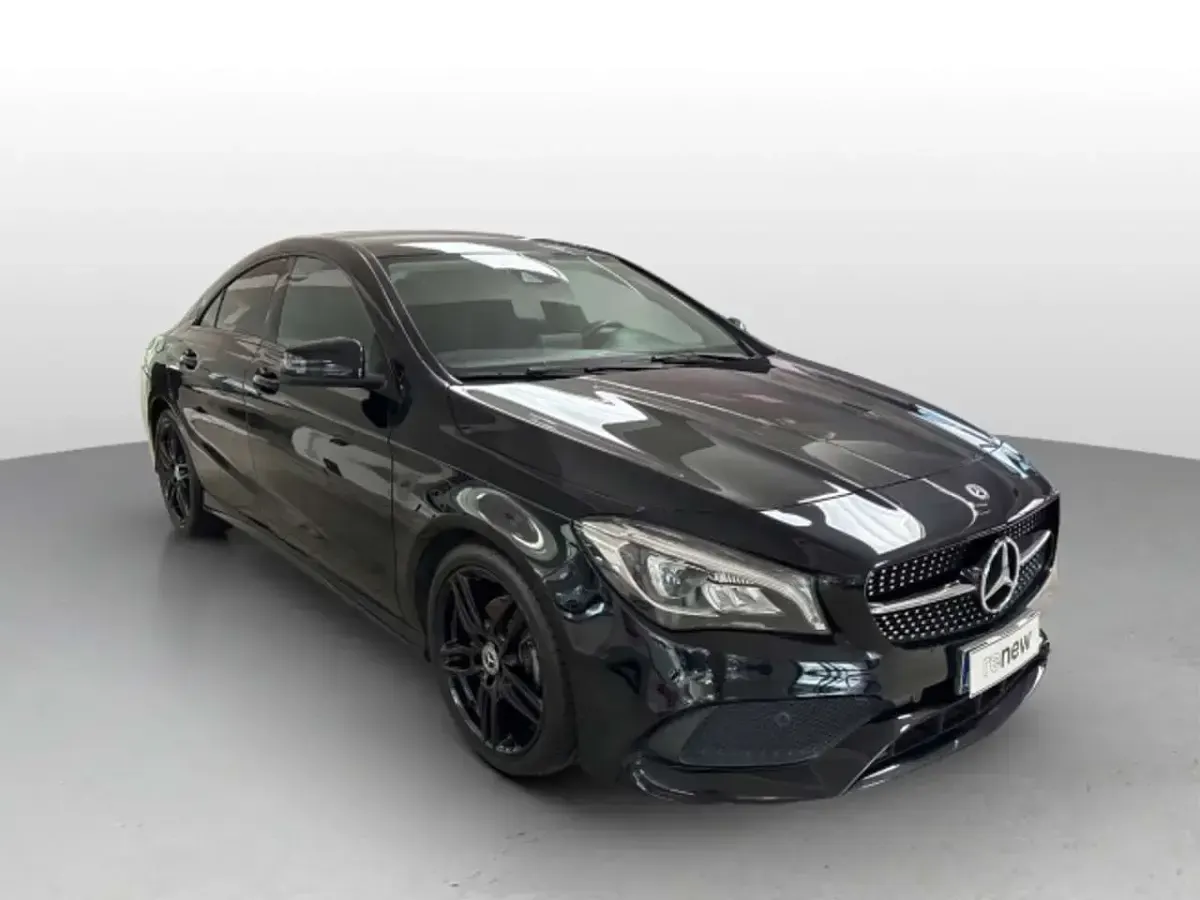 Usata Mercedes CLA200 Premium 136 CV (100 kW) 2018 Nero Coupé