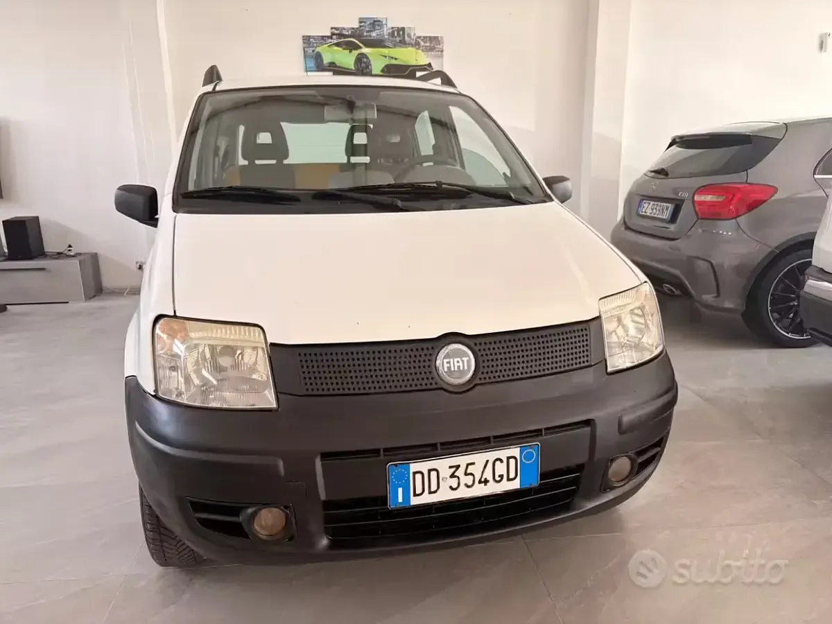 Usata Fiat Panda 4x4 60 CV (44 kW) 2006 Bianco Utilitaria