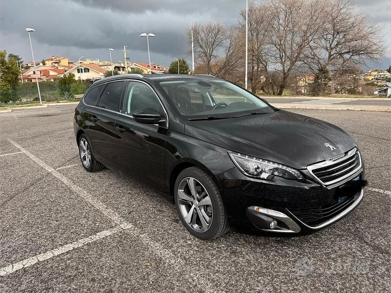Usata Peugeot 308 SW Allure 120 CV (88 kW) 2017 Nero Station wagon
