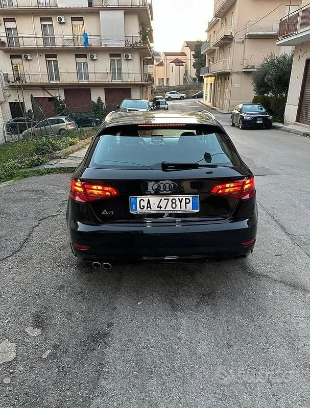 Usata Audi A3 Ambition 150 CV (110 kW) 2014 Nero Berlina