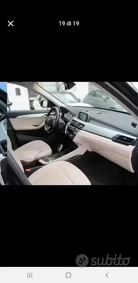 Usata BMW X1 150 CV (110 kW) 2019 Blu SUV