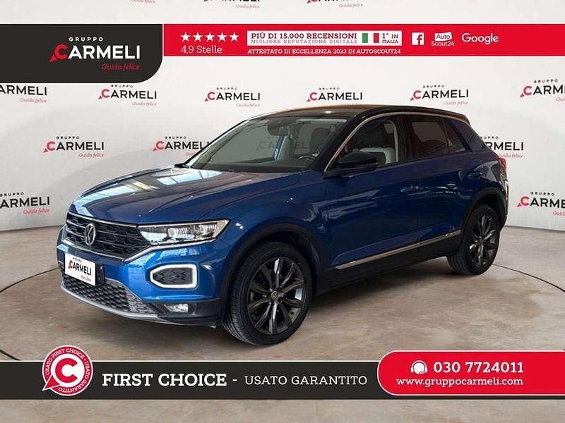 Blu Usata 2018 VW T-Roc Advance SUV | 18.500 € (Ottimo prezzo) - Immagine 1/4