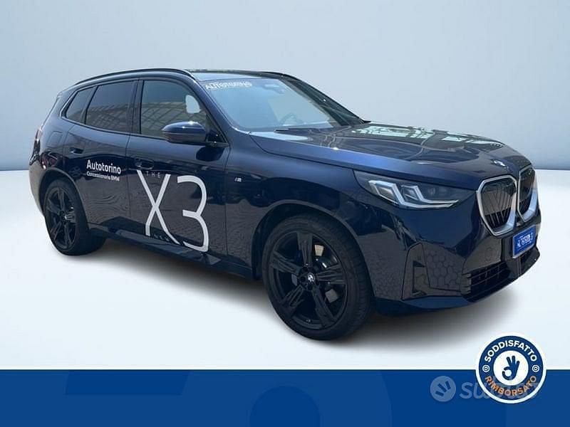 Usata BMW X3 M Sport 2024 Blu SUV