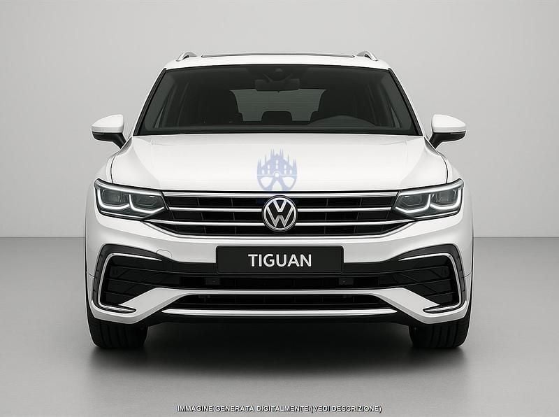 Usata VW Tiguan Allspace R-line 200 CV (147 kW) 2023 Bianco SUV