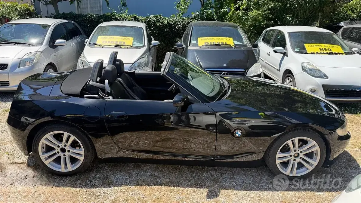 Usata BMW Z4 170 CV (125 kW) 2005 Nero Cabrio