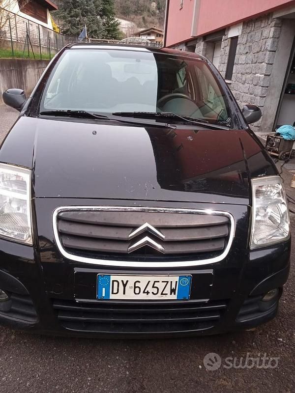 Usata Citroën C2 2009 Nero Utilitaria