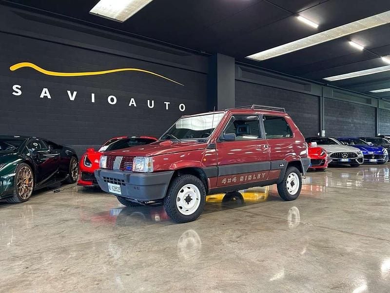 Usata Fiat Panda 4x4 50 CV (36 kW) 1988 Rosso Utilitaria