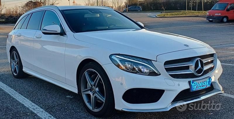 Bianco Usata 2016 Mercedes C220 Premium Station wagon | 17.500 € - Immagine 1/4