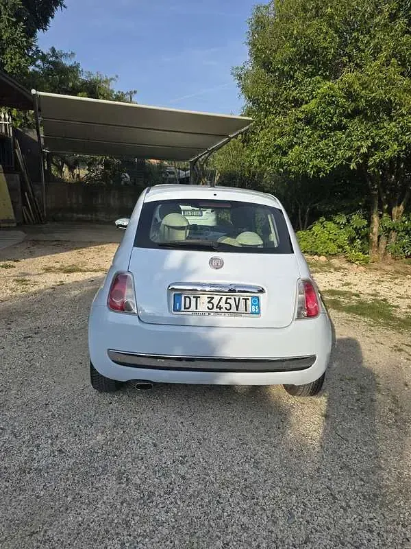 Usata Fiat 500 Lounge 69 CV (50 kW) 2009 Cabrio